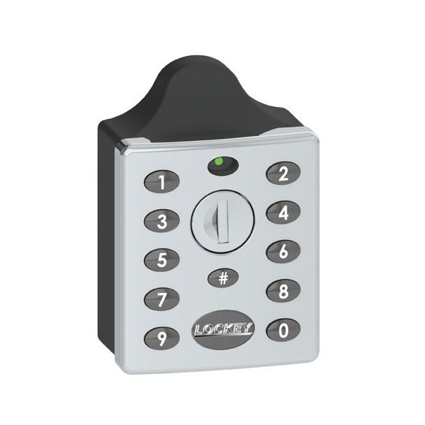 Electronic Locker Lock Standard Silver